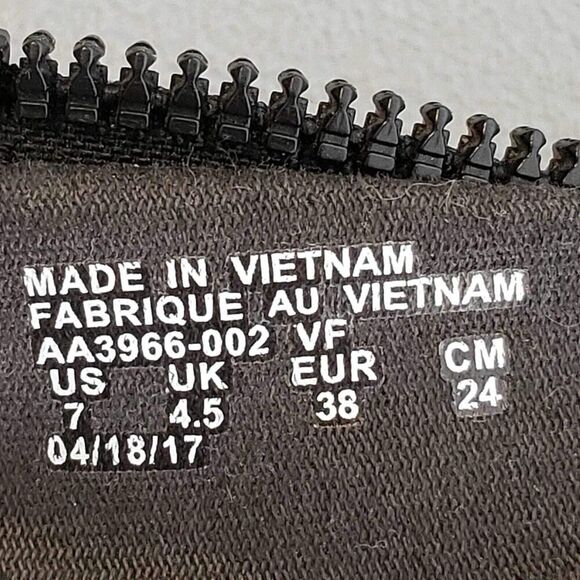 Nike Air Force 1 SF AF1 Mid Urban Utility Shoe Black Gum Unisex Womens Size 7 - Picture 8 of 9